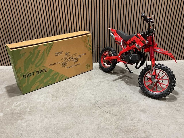 Mmx dirt bike 49cc rood twhhpb-003 motorfiets - afbeelding 12 van  59