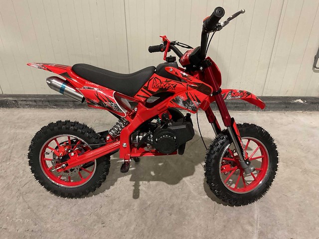 Mmx dirt bike 49cc rood twhhpb-003 motorfiets - afbeelding 24 van  59