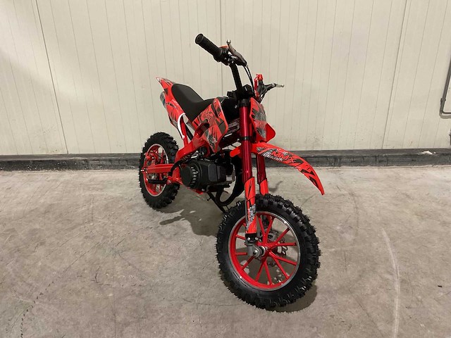 Mmx dirt bike 49cc rood twhhpb-003 motorfiets - afbeelding 16 van  53