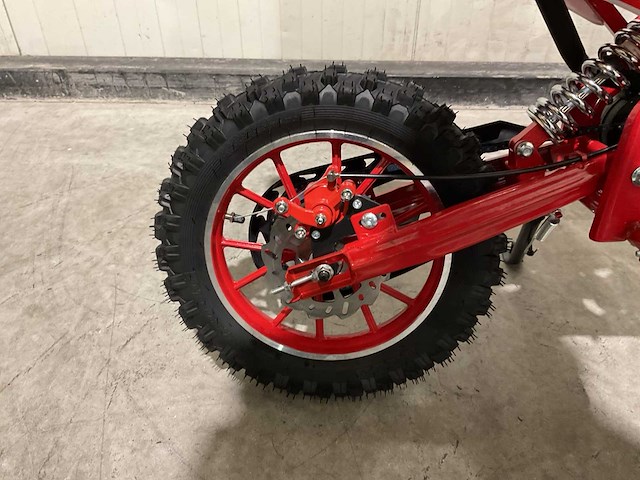 Mmx dirt bike 49cc rood twhhpb-003 motorfiets - afbeelding 27 van  59