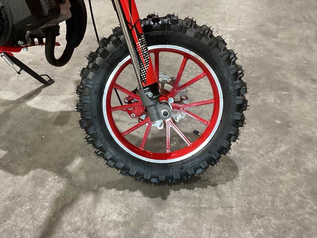 Mmx dirt bike 49cc rood twhhpb-003 motorfiets - afbeelding 32 van  52