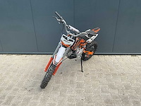 Mmx dirt bike oranje 125cc twhhpb-010 motorfiets 19 - afbeelding 2 van  4