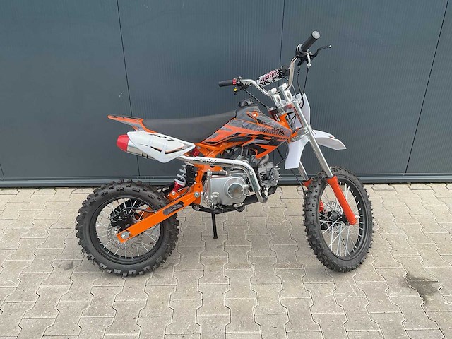 Mmx dirt bike oranje 125cc twhhpb-010 motorfiets 19 - afbeelding 6 van  12