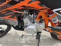 Mmx dirt bike oranje 125cc twhhpb-010 motorfiets 19 - afbeelding 2 van  12
