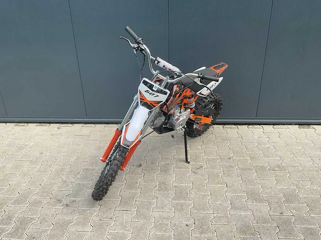 Mmx dirt bike oranje 125cc twhhpb-010 motorfiets 19 - afbeelding 3 van  12