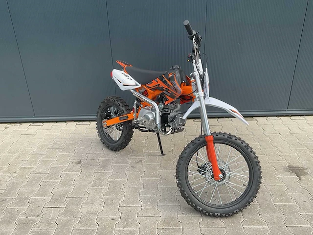 Mmx dirt bike oranje 125cc twhhpb-010 motorfiets 19 - afbeelding 6 van  12