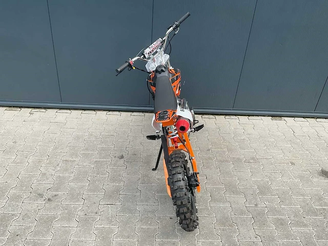 Mmx dirt bike oranje 125cc twhhpb-010 motorfiets 19 - afbeelding 10 van  12