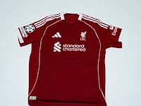 Mo salah shirt, adidas, rood, gesigneerd, xl - afbeelding 2 van  2