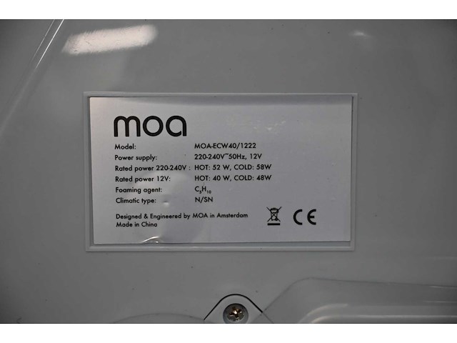 Moa moa-ecw40-1222 elektrische warm/koud thermobox - afbeelding 7 van  8