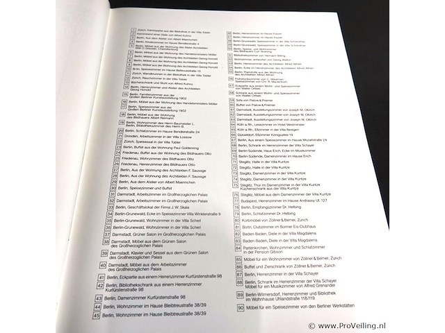 Mobel und zimmer einrichtungen um 1900 - afbeelding 3 van  5