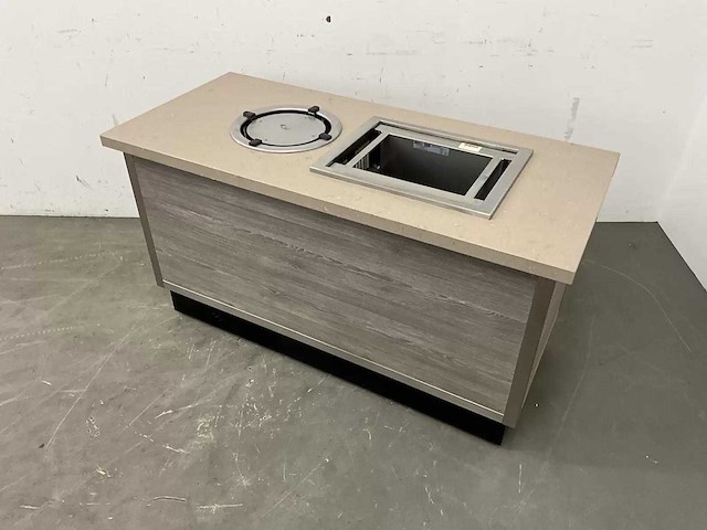 Mobiel buffetmeubel met borden- en dienbladen lowerator - afbeelding 1 van  6