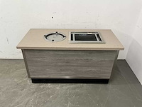 Mobiel buffetmeubel met borden- en dienbladen lowerator - afbeelding 5 van  6