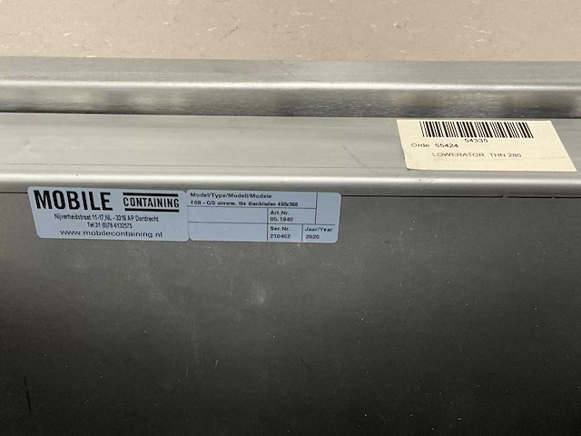 Mobiel buffetmeubel met borden- en dienbladen lowerator - afbeelding 3 van  3