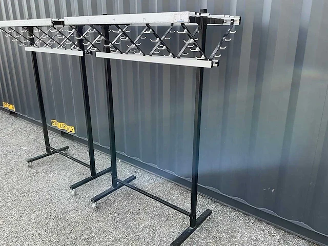 Mobiel dubbelzijdig garderoberek (2x) - afbeelding 2 van  6