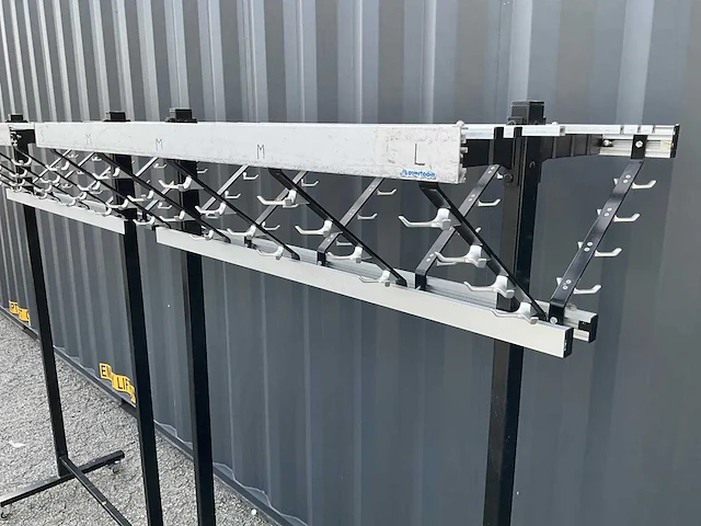 Mobiel dubbelzijdig garderoberek (2x) - afbeelding 5 van  6