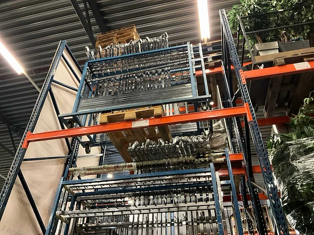 Mobiel garderobe rek / kapstok chrome (45x) - afbeelding 7 van  7