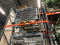 Mobiel garderobe rek / kapstok chrome (45x) - afbeelding 7 van  7