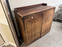 Mobiel houten servicemeubel - afbeelding 3 van  5