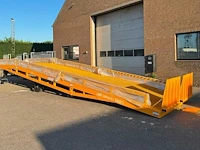 Mobiel laaddock - 6ton laadvermogen - 1130 cm lang- laadbrug verrijdbaar