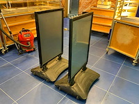 Mobiel reclamebord (2x) - afbeelding 3 van  4