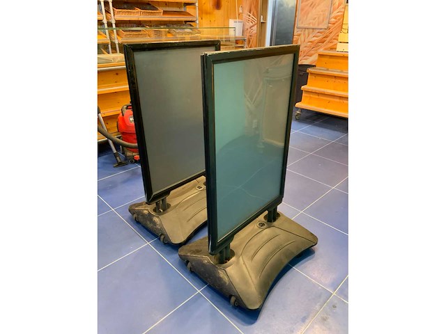Mobiel reclamebord (2x) - afbeelding 4 van  4