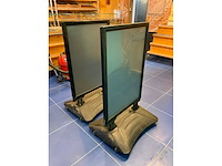 Mobiel reclamebord (2x) - afbeelding 4 van  4