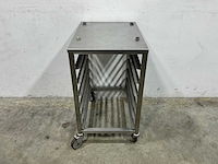 Mobiel rvs onderstel - afbeelding 1 van  2