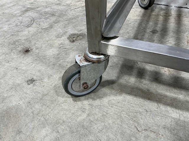 Mobiel rvs onderstel - afbeelding 2 van  2