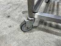 Mobiel rvs onderstel - afbeelding 2 van  2