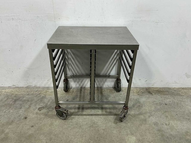 Mobiel rvs onderstel - afbeelding 2 van  4