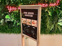 Mobiel stoepbord met verlichting - afbeelding 3 van  3