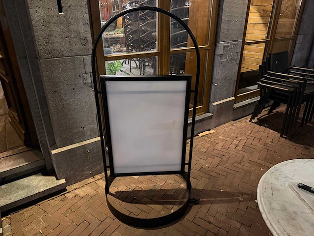 Mobiel stoepbord - afbeelding 1 van  2