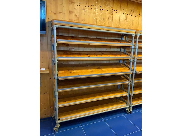Mobiele 7-delige brood verkoopmeubels (3x) - afbeelding 9 van  9