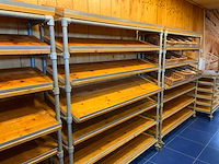 Mobiele 7-delige brood verkoopmeubels (3x) - afbeelding 8 van  9