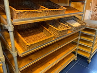 Mobiele 7-delige brood verkoopmeubels (3x) - afbeelding 5 van  6