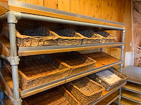 Mobiele 7-delige brood verkoopmeubels (3x) - afbeelding 6 van  6