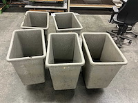 Mobiele afvalcontainer (5x) - afbeelding 5 van  5