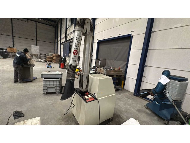 Mobiele afzuig installatie - afbeelding 2 van  7