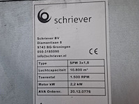 Mobiele afzuigwand, schriever, spw 3x1.8 - afbeelding 18 van  21