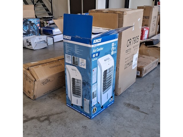 Mobiele airco, kinzo, bl-168dlr - afbeelding 9 van  9