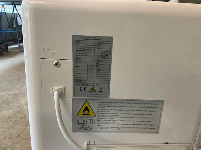 Mobiele airco - afbeelding 3 van  3