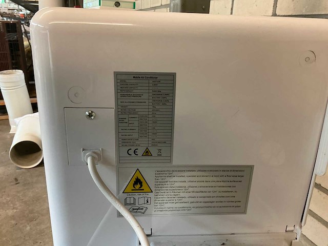Mobiele airco - afbeelding 3 van  3