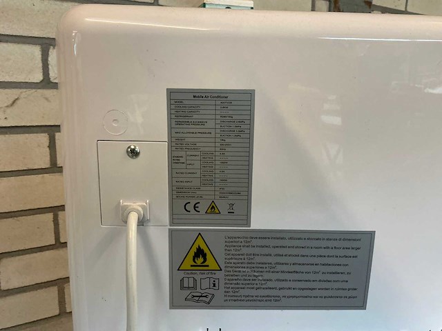 Mobiele airco - afbeelding 3 van  3