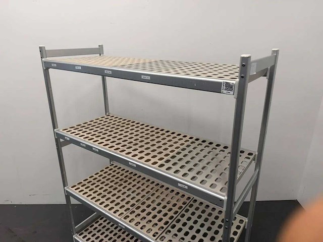 Mobiele aluminium / kunststof stelling - afbeelding 3 van  4