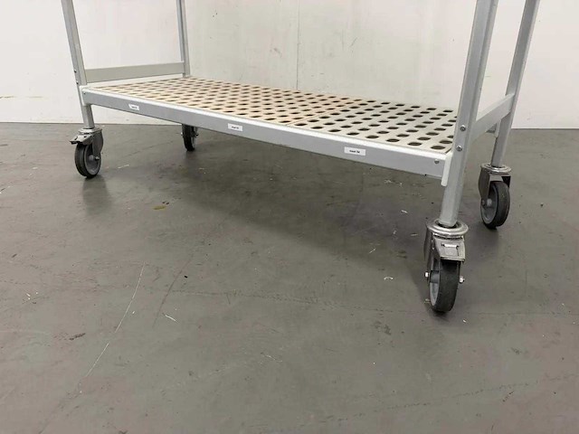 Mobiele aluminium / kunststof stelling - afbeelding 4 van  4