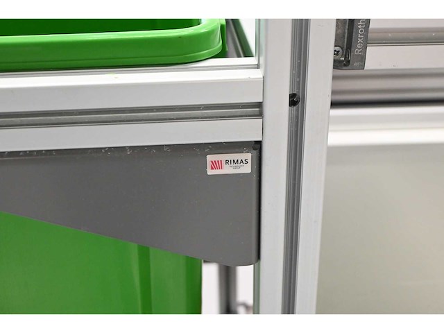 Mobiele aluminium magazijn / hygiënewagen - afbeelding 4 van  5