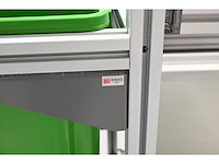 Mobiele aluminium magazijn / hygiënewagen - afbeelding 4 van  5