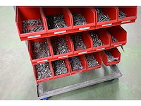 Mobiele assortiment voorraadwagen met (rvs) installatiematerialen - afbeelding 6 van  7