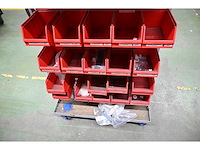 Mobiele assortiment voorraadwagen met (rvs) installatiematerialen - afbeelding 4 van  7