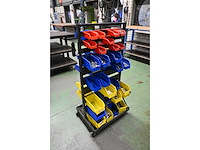 Mobiele assortiment voorraadwagen met (rvs) installatiematerialen - afbeelding 2 van  8